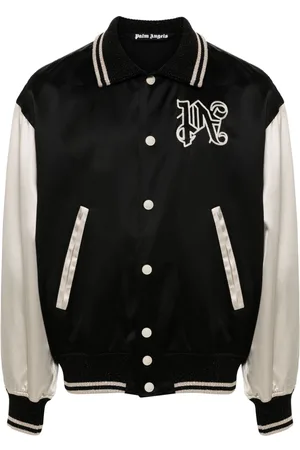 Palm Angels Giacca varsity con logo gotico