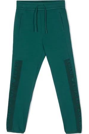 Emporio Armani Pantaloni sportivi con logo goffrato
