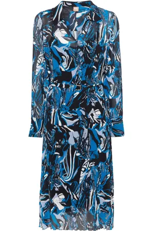 HUGO BOSS Abito midi con stampa