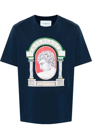 Casablanca T-shirt con stampa La Medaille