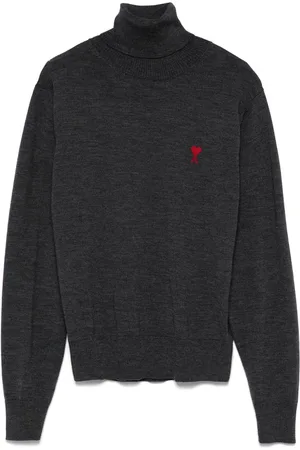 Ami Maglione con ricamo Ami de Coeur