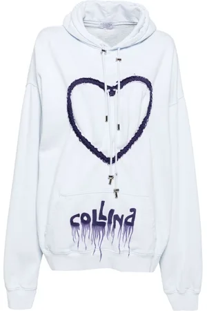 Collina Strada Felpa Heart con cappuccio