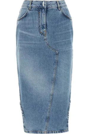 Givenchy Gonna a matita denim