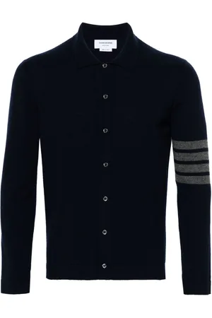 Thom Browne Cardigan con dettaglio a 4 righe