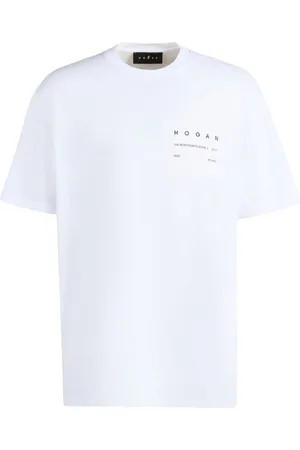Hogan T-shirt in cotone con logo
