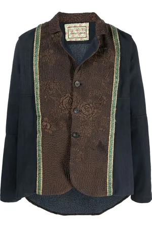 BY WALID Blazer con ricamo a fiori
