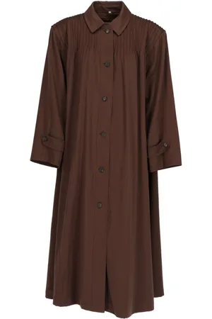 VALENTINO GARAVANI Cappotto plissettato anni 