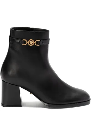 VERSACE Stivaletti in pelle