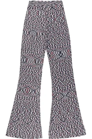 Missoni Pantaloni svasati con stampa