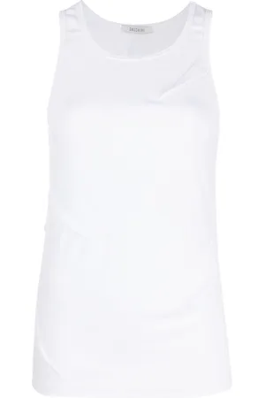 Gauchere Top smanicato girocollo