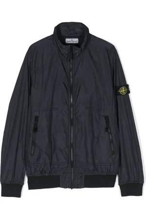 Stone Island Bomber con applicazione Compass