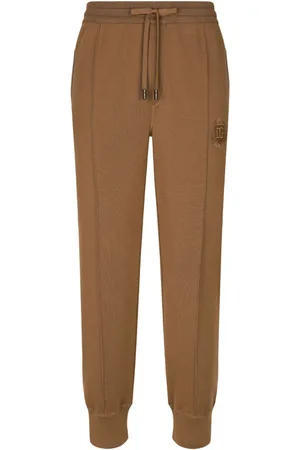 Dolce & Gabbana Pantaloni sportivi con ricamo