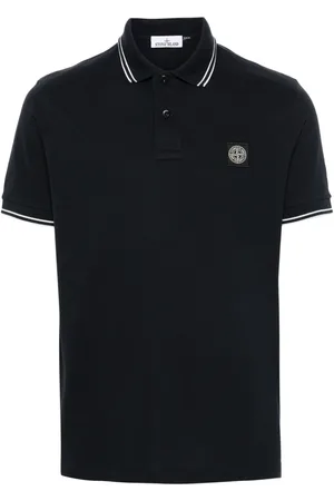 Stone Island Polo con motivo Compass