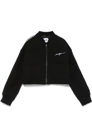 Msgm Bomber con banda logo