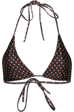 FAITHFULL THE BRAND Top bikini Lattea a pois