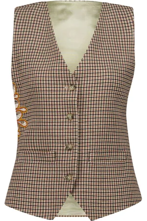 Paula Gilet con ricamo