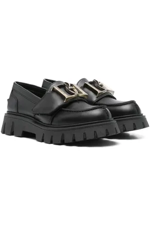 Dsquared2 Mocassini con placca logo