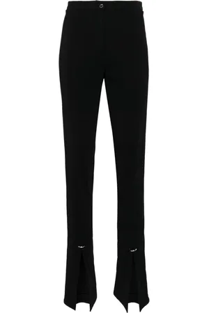MUGLER Pantaloni con piercing