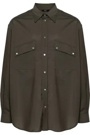 Fendi Camicia con dettaglio a pieghe