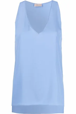 BLANCA Top con scollo a V