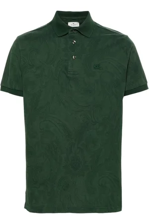 Etro Polo con stampa paisley