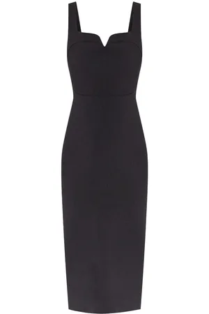 Victoria Beckham Abito midi smanicato