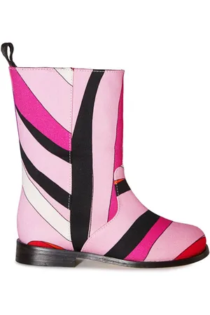 PUCCI Junior Stivali con stampa Marmo