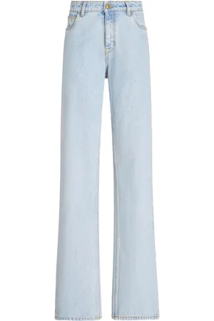 Etro Jeans dritti con ricamo