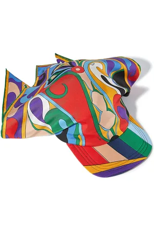 Puccini Cappello con stampa Orchidee