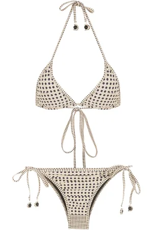AMIR SLAMA Bikini a pois