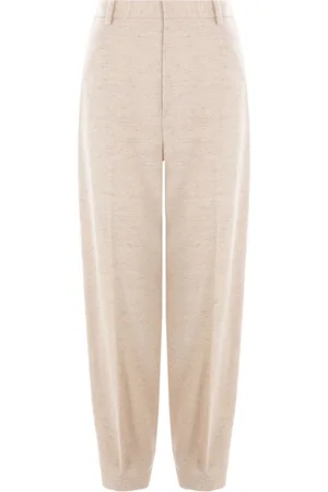 Loro Piana Pantaloni dritti in tweed