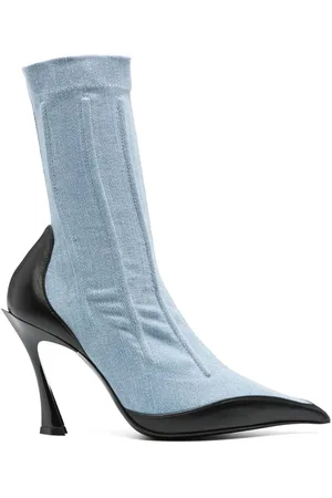 MUGLER Stivali denim 95mm