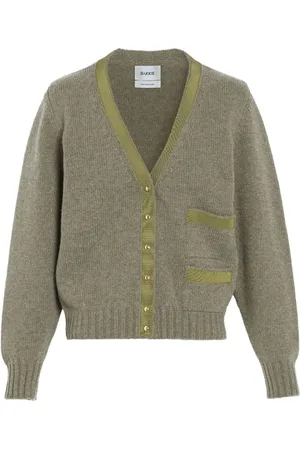 Barrie Cardigan in cashmere con nastro
