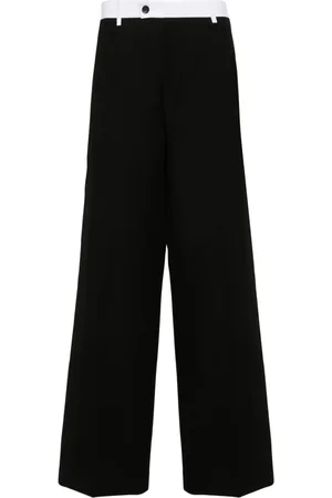 WALES BONNER Pantaloni con vita a contrasto