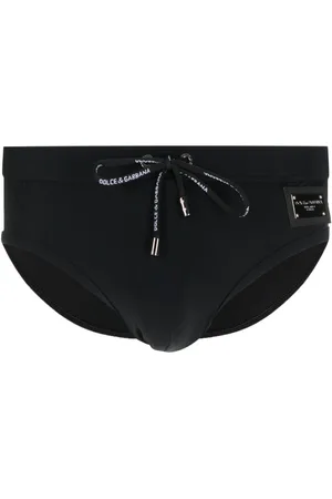 Dolce & Gabbana Costume da bagno con placca logo