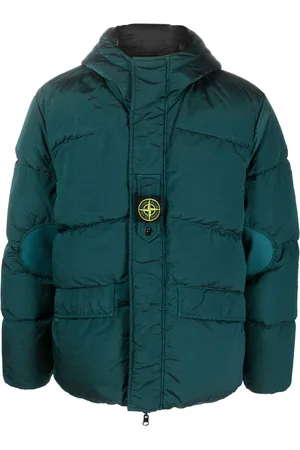 Stone Island Piumino con motivo Compass