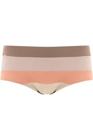 AMIR SLAMA Costume da bagno a righe