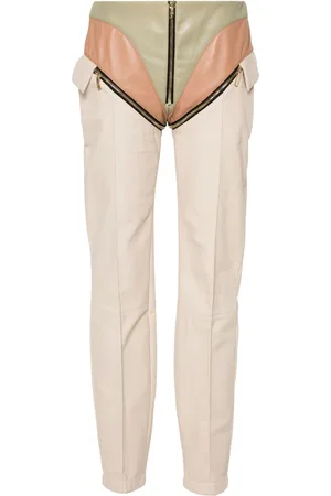 MITILIANE COUTURE Pantaloni con zip