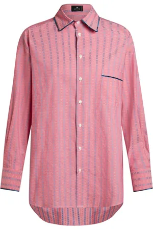 Etro Camicia con effetto jacquard