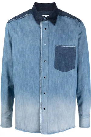 Isabel Marant Gonna denim con effetto sfumato