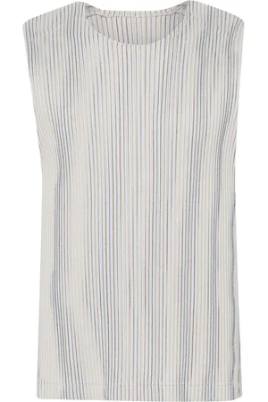 Issey Miyake Canotta plissettato