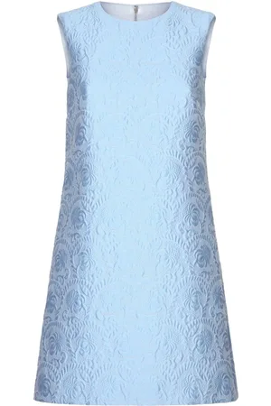 Dolce & Gabbana Abito corto svasato in broccato
