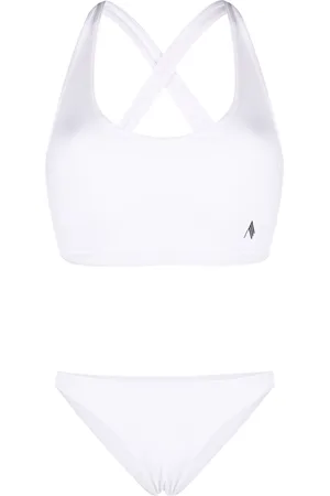 The Attico Bikini a coste con applicazione