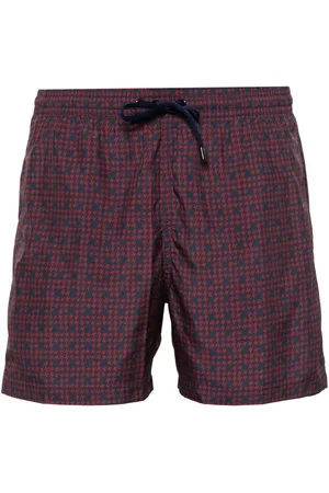 CANALI Costume da bagno in pied-de-poule