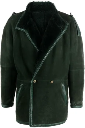 VERSACE Cappotto doppiopetto anni 