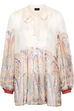 Etro Blusa con stampa grafica