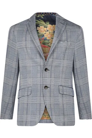 Etro Blazer monopetto tartan