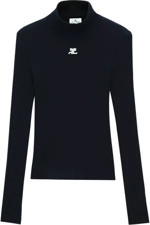 Courrèges Maglione con ricamo