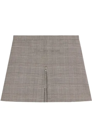 Courrèges Minigonna in tweed