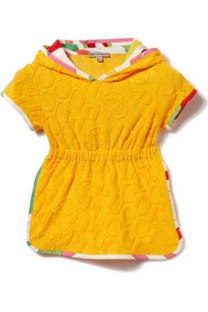 PUCCI Junior Tuta corta con logo jacquard